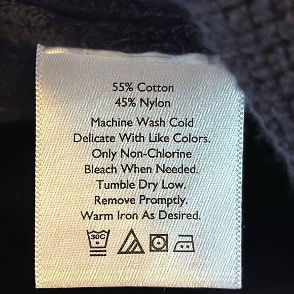 Eddie Bauer Men's Blue Cotton/Nylon Pullover Sweater Size L - Picture 8 of 10